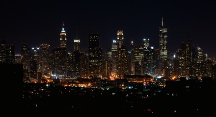 Night City Skyline