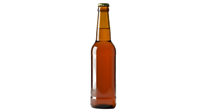 Beer Bottle Transparent PNG, White Background