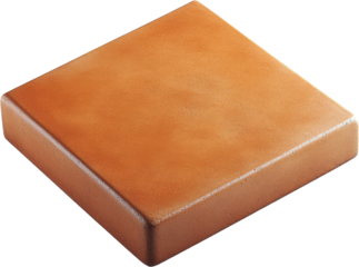 Terracotta Square Paving Stone Sample