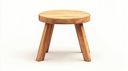 Simple wooden stool