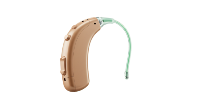 Hearing Aid PNG Transparent, White Background