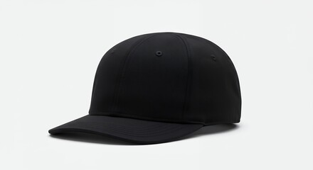 Black baseball cap