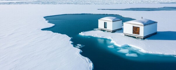 Arctic Research Stations Ice, Water and Innovation,Polar,Science