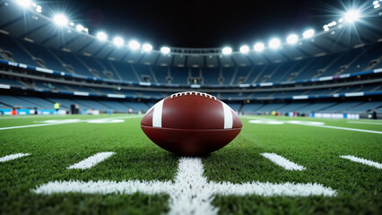 African American Football Player Portrait - Professional Athlete in Uniform Against Clean Background for Sports Recruitment, Draft Analysis, and April Football Coverage