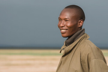 savanna plain in tanzania under overcast sky showcasing dramatic contrasts