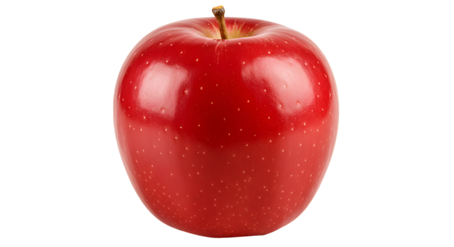 Red Apple PNG Transparent, White Background