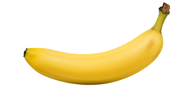 Banana PNG Transparent, White Background