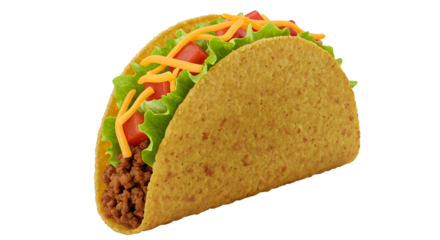 Taco PNG White Background, Transparent