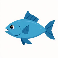 Fototapeta premium Vector style illustration of a fish