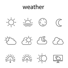 weather icons , weather icons set