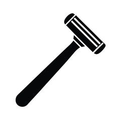 Simple Razor Icon Vector Illustration