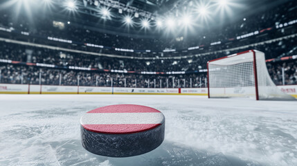 Hockey Puck With The