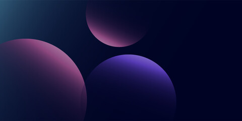 three dimensional earth dark blue and purple circle background