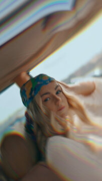 Warp Zoom And Spin Media Transition