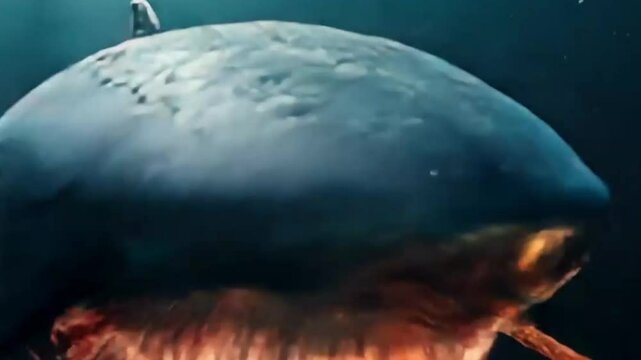 magic ball planet full of magic and full of technology , ai video generative