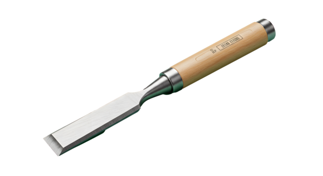 Wood Chisel PNG Transparent, White Background