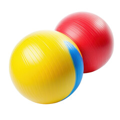 Obraz premium Physiotherapy Balls isolated on transparent background