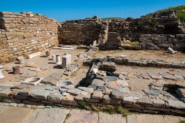 Delos island Archeological Site (in Greek Αρχαιολογικός Χώρος Δήλου)...