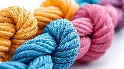 Colorful Twisted Rope Knots