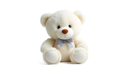 PNG Teddy bear plush toy white background.