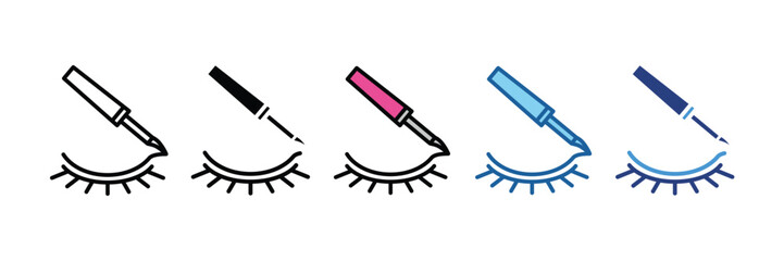 Eyeliner  Icon Element For Design