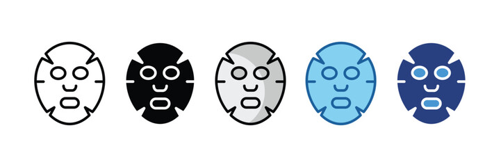 Sheetmask  Icon Element For Design