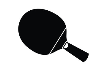 Table tennis bat vector illustration