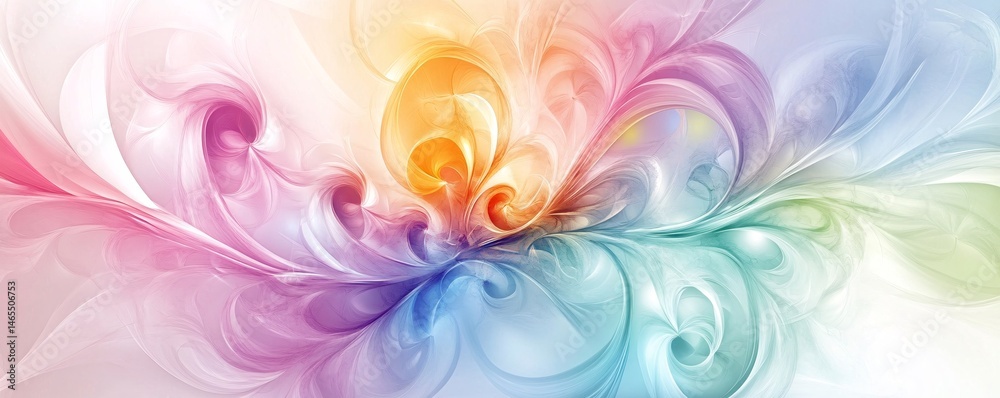 Poster colorful abstract background creating a stunning visual experience