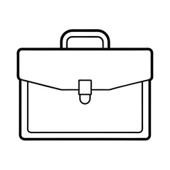 vector briefcase icon