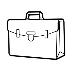 vector briefcase icon
