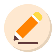 Pencil Flat Octicon Icon