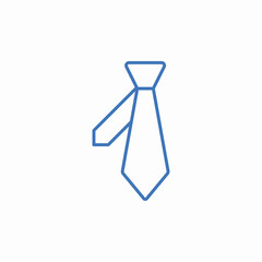 neck tie icon sign vector