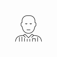 refferee man icon sign vector