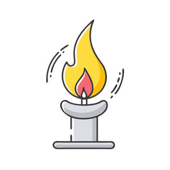 Candle flame light fire burning wax candlelight bright warm heat spiritual meditation hope symbol religion burning