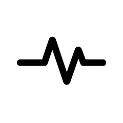  Frequency Silhouettes in black on a white background 