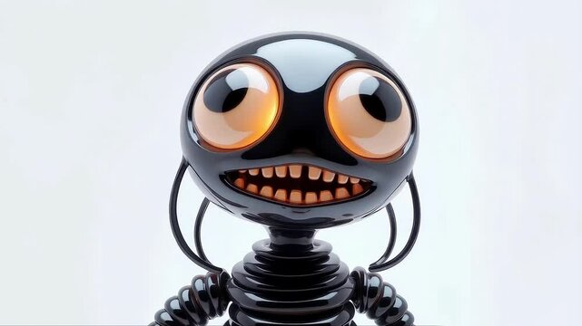 funny monster robot
