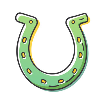 recommend clip art: lucky horseshoe icon, lucky horseshoe vector illustration-simple illustration of lucky horseshoe, perfect for lucky horseshoe logos and icons