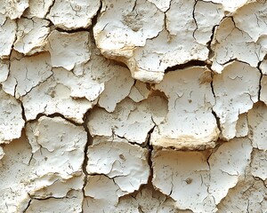 Obraz premium Dry, cracked earth texture