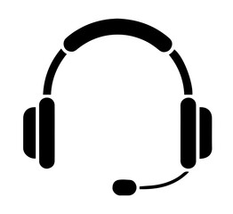 Headset with microphone