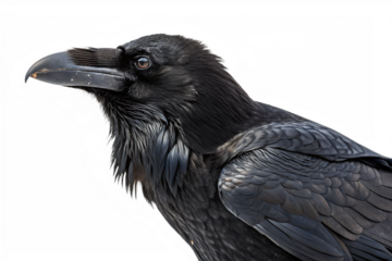 Corvus corax AI Generated by PNG