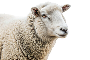 Obraz premium sheep isolated on white background PNG