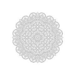 round lace doily