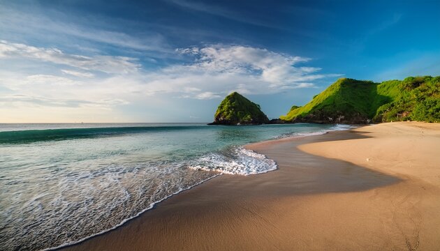 torok aik belek beach selong belanak lombok indonesia