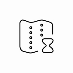 data timer icon sign vector