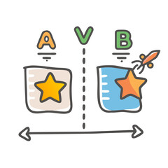 product comparison chart icon, product comparison chart vector illustration-simple illustration of product comparison chart, perfect for product comparison chart logos and icons