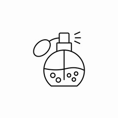 perfume bottle icon sign vector