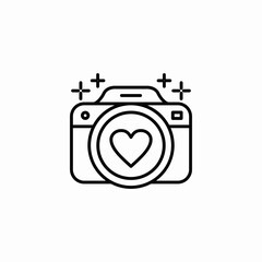 photography camera icon sign vector