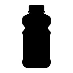 Silhouette of a generic water bottle frequently used by athletes and sports enthusiasts