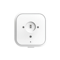 Smart plug isolated on transparent background .