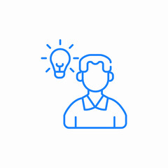 creative student icon sign vector